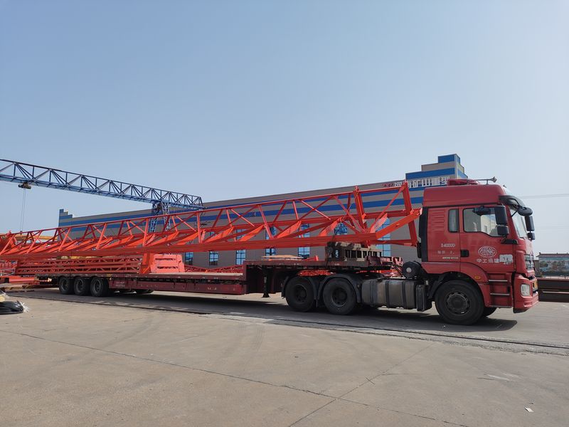電動葫蘆門式起重機  MH10t—25m 制作完成，發(fā)往陜西榆林交付客戶使用