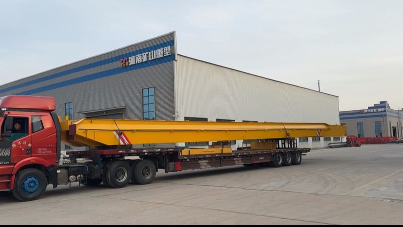電動葫蘆橋式起重機 LH10t-27.95m 電動單梁起重機 LD5t—23.3m 制作完成，發(fā)往浙江省金華市交付客戶使用