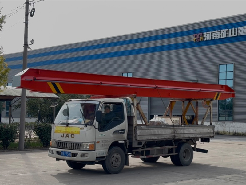 電動單梁起重機 LD5t-10.5m 制作完成  裝車發(fā)出